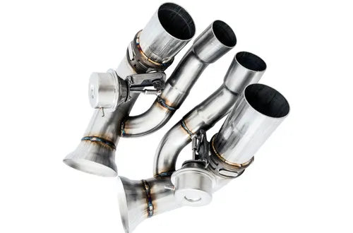 AWE Tuning Porsche 991 GT3 / RS SwitchPath Conversion Kit (Requires Center Muffler) — fits Porsche 911