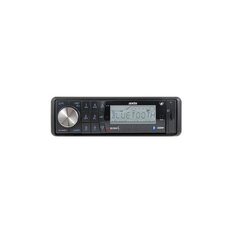 Axis Bluetooth AM/FM Radio Mechless Headunit AX1500BT
