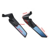 Suzuki SV 650 GSX-S 750 950 1000 2017-2023 Swivel Wing Fin Rearview Mirrors