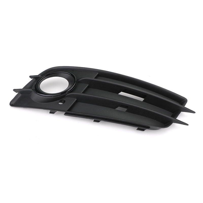 Audi A4 S-Line B8 Matte Black Fog Light Grill (2008-2012)