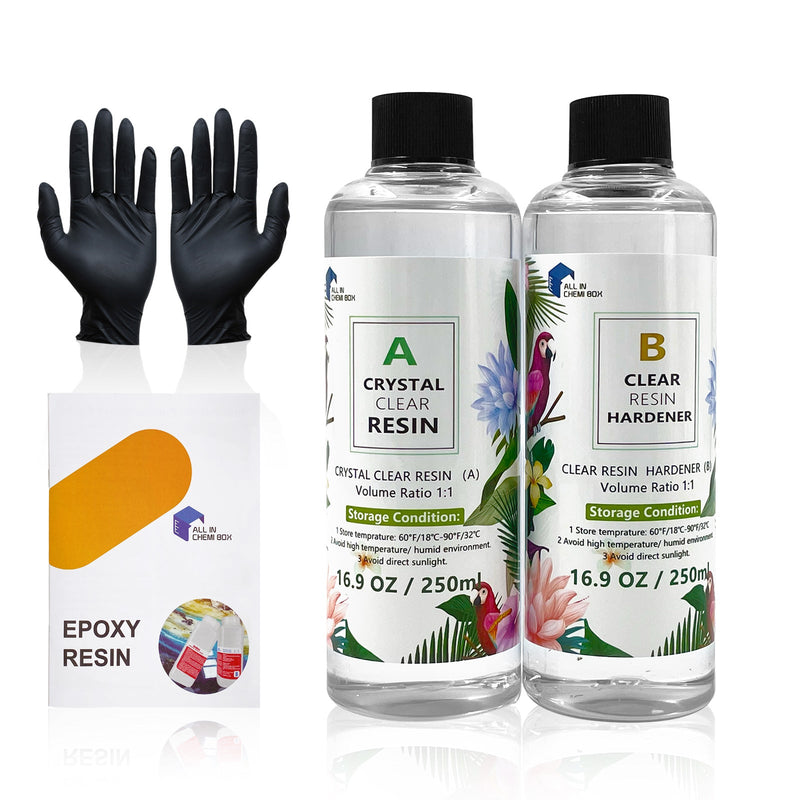 Epoxy Resin Art DIY UV Crafts Clear Coating AB Kit — image 1