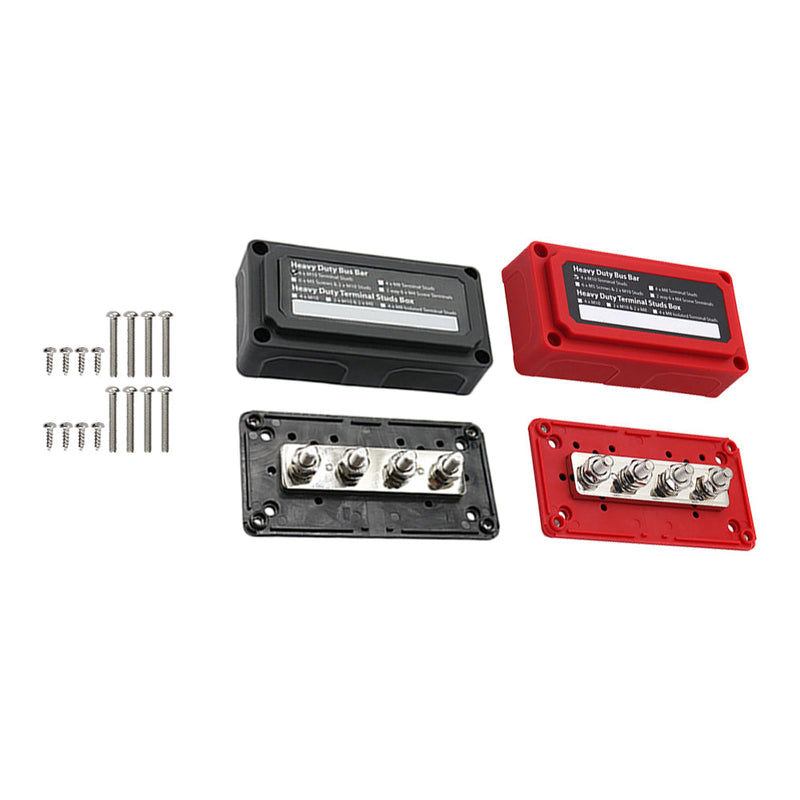 M10 300A DC 12V-48V Stud Bus Bar Power Distribution Box to suit Heavy Duty — image 1