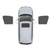 2x Front Magnetic Car Window Sun Shades (Pair) to suit Mazda CX-3 — image 1