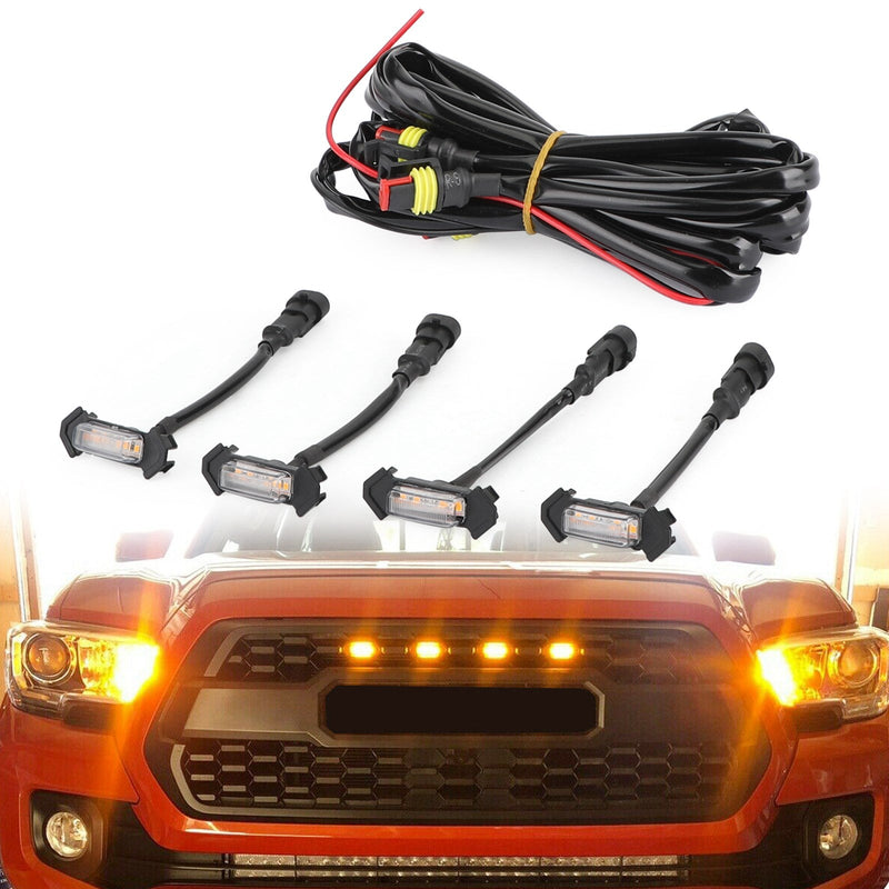Front Bumper Grille Toyota Tacoma LED Lights Set (2016-2020)