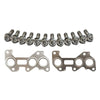 Toyota Mark II 2.5L Twin Turbo Permaseal Manifold Titanium Stud&Gasket Kit