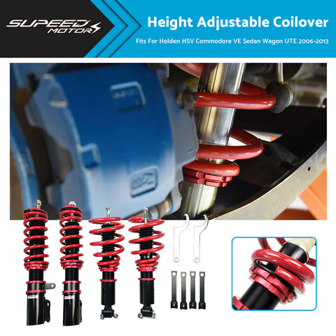 Adjustable Height Coilover Suspension Shock to suit Holden Calais VE — image 2