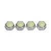 Set Of 4 Steering Lock Stop Bolt Caps With Nuts to suit Nissan Frontier 2.4 — image 4