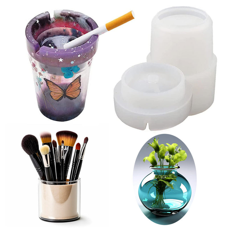 Silicone Ashtray Epoxy Resin Mold to suit Car — image 1