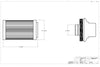 Aeromotive Inline Black Fuel Filter 10Mic ARO12385
