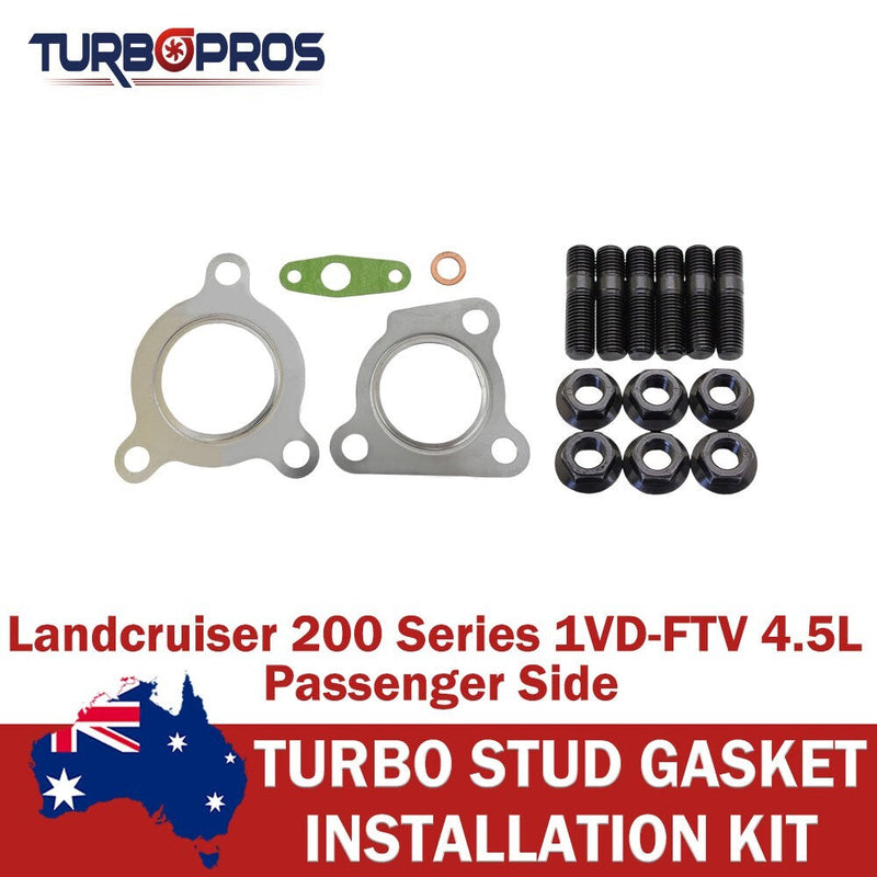 Toyota Landcruiser 200 Series 1VD 4.5 LHS Turbo Installation Stud&Gasket Kit