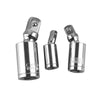 3PCS 360 Degree Impact Swivel Universal Joint Air Impact Socket Set 1/4in 3/8in — image 2