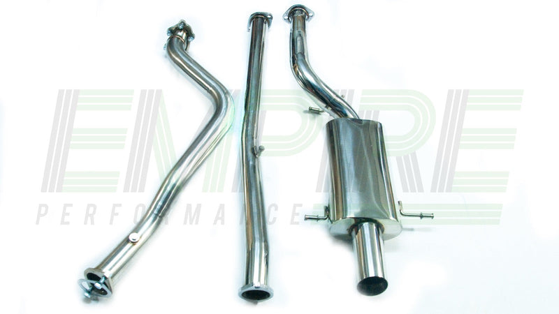 Subaru WRX & STI (1995-2007) GC8 GD - OVAL Turbo-back Exhaust (No Cat)