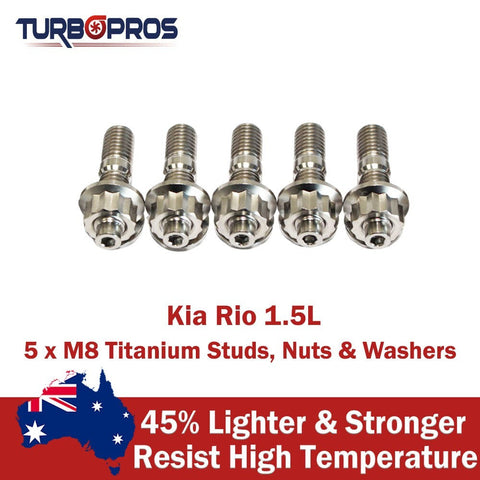 Kia Rio 1.5L Titanium Turbo Charger Stud Kit