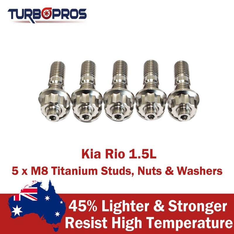 Kia Rio 1.5L Titanium Turbo Charger Stud Kit