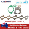 Holden Captiva Z222D 2.2L Permaseal Exhaust Manifold & Turbo Gasket Kit