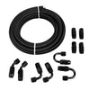 8AN E85 Stainless Steel Braided PTFE Fuel Line Hose Kit 20FT to suit Ford A — image 1