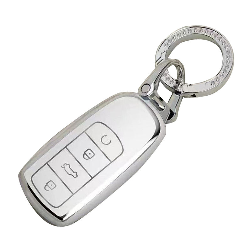 Car Remote Key Fob Case Cover TPU White to suit Chery Omoda 5 — image 1