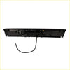 Back side of black plastic backup camera rear tailgate handle with wiring for ford f250 f350 2017 to 2019