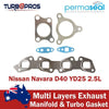 Nissan Navara D40 YD25 2.5L Permaseal Exhaust Manifold&Turbo Gasket Kit