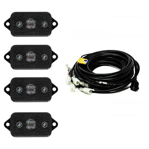 Baja Designs Universal Red Rock Light Kit — fits Chevrolet Silverado 1500