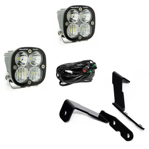 Baja Designs 2007-2013 GM Silverado/Sierra Squadron Sport Lights A-Pillar Kit — fits Chevrolet Avalanche