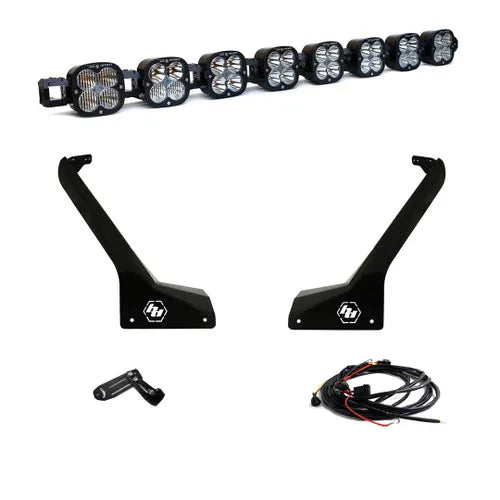Baja Designs Jeep JL/JT Roof Bar LED Light Kit 8 XL Linkable — fits Jeep Gladiator