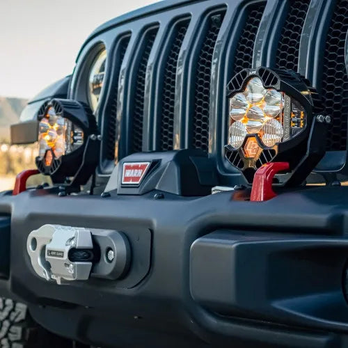 Baja Designs Jeep JL/JT Rubicon Steel Bumper LED Light Kit LP6 — fits Jeep Gladiator