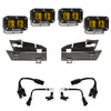 Baja Designs 19-22 Dodge RAM 1500 Rebel / 21-22 1500 TRX S2 SAE Dual Fog Pocket Light Kit - Amber