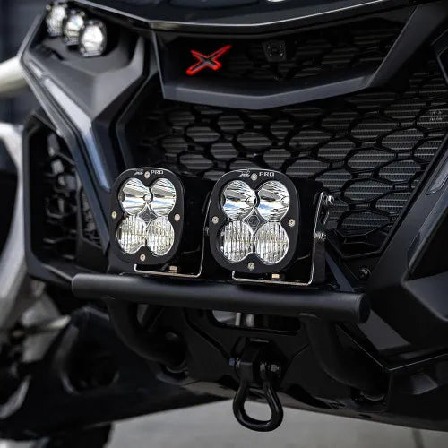 Baja Designs 2024+ Can-Am Maverick R XL Pro Push Bar Bumper Kit - Clear