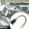 Black plastic battery switch with blue and green connector housing and multicolored wires for Toyota vehicles 2020-2023