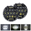 of 7-Inch Round LED Headlights (Pair) to suit Jeep Wrangler TJ — image 2