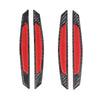 Universal Use Reflective Carbon Fiber Car Door Edge Guard Bump Protector Sticker Suitable
