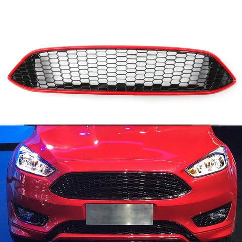 Ford Focus S / SE / ZETEC MK3 Honeycomb Upper Grille (2015-2018)