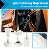 Manifold Aluminum Stainless 5PCS Polishing Buffing Pad Mop Wheel Drill Kit