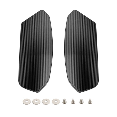 CNC mirror delete blanking block off plates fits Suzuki GSX-R 1000 2017-2024
