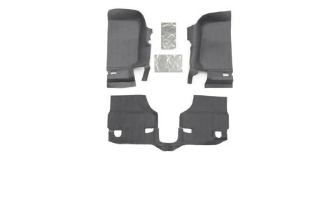 Bedrug Front 3pc BedTred Floor Kit Incl. Heat Shields (Wrangler JK 2DR 11-16) — fits Jeep Wrangler (image 2)