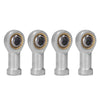 10x Zinc 6mm Female Spherical Plain Rose Joint Bearings to suit Left-Hand T — image 5