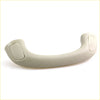 Beige plastic phone handset receiver with curved ergonomic design and textured grip for hilux sr5 grab handle