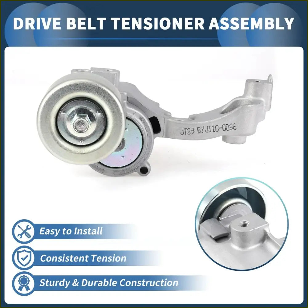 Belt Tensioner for Toyota 4Runner 2010-2018 - Durable Metal Component - Engine