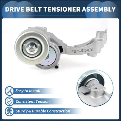 Belt Tensioner for Toyota 4Runner 2010-2018 - Durable Metal Component - Engine