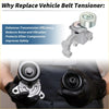 Silver metal belt tensioner for toyota 4runner 2010-2018 with cylindrical pulley and mounting bracket visible