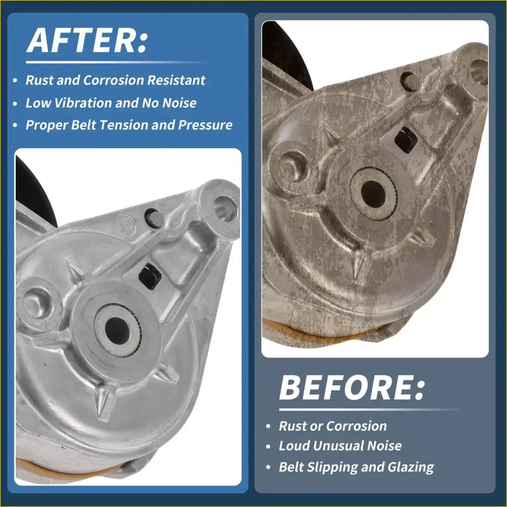 Belt Tensioner for Toyota Tundra 2006-2015 - Durable Metal Component - Engine