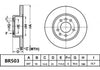 Bendix Ultimate Slotted & Dimpled Brake Rotor Single