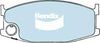Bendix General CT Brake Pad Set Front DB1057 GCT