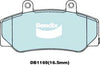 Bendix Euro Brake Pad Set Front DB1169 Euro+