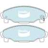 Bendix Protrans Brake Pad Set Front DB1271 PR
