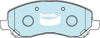 Bendix Heavy Duty Brake Pad Set Front DB1441 HD