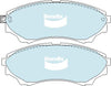 Bendix 4x4 Brake Pad Set Front DB1681 -4WD