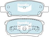 Bendix Protrans Brake Pad Set Rear DB1686 PR
