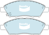 Bendix General CT Brake Pad Set Front DB1830 GCT